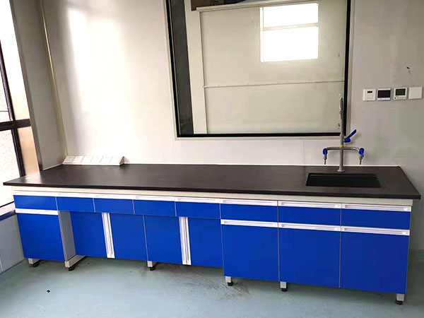 鋼木實驗臺寶藍 鋼木實驗臺寶藍色