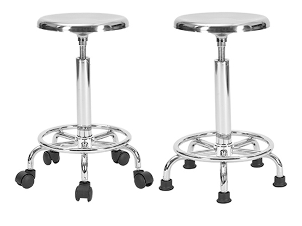 實驗室不銹鋼螺桿升降實驗凳 不銹鋼螺桿升降實驗凳